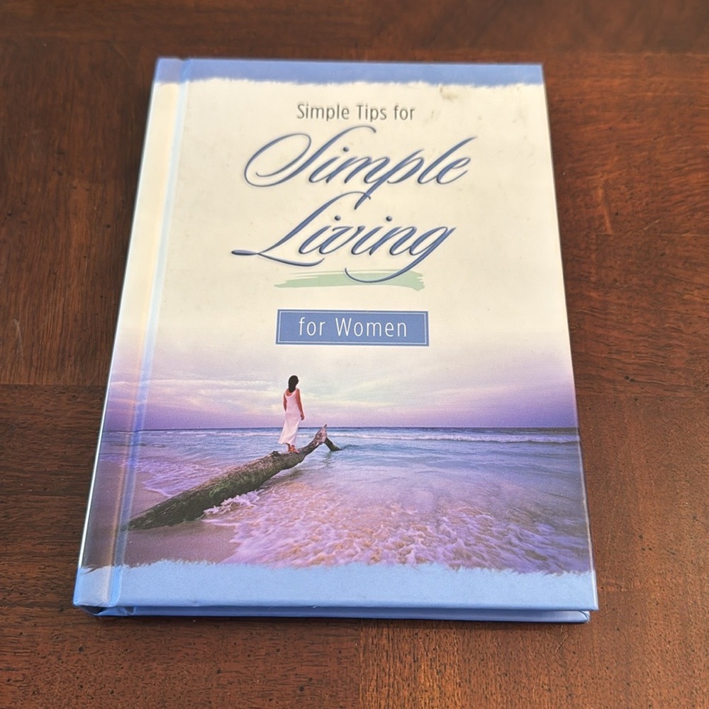 Simple Tips for Simple Living Book Inspirational Book